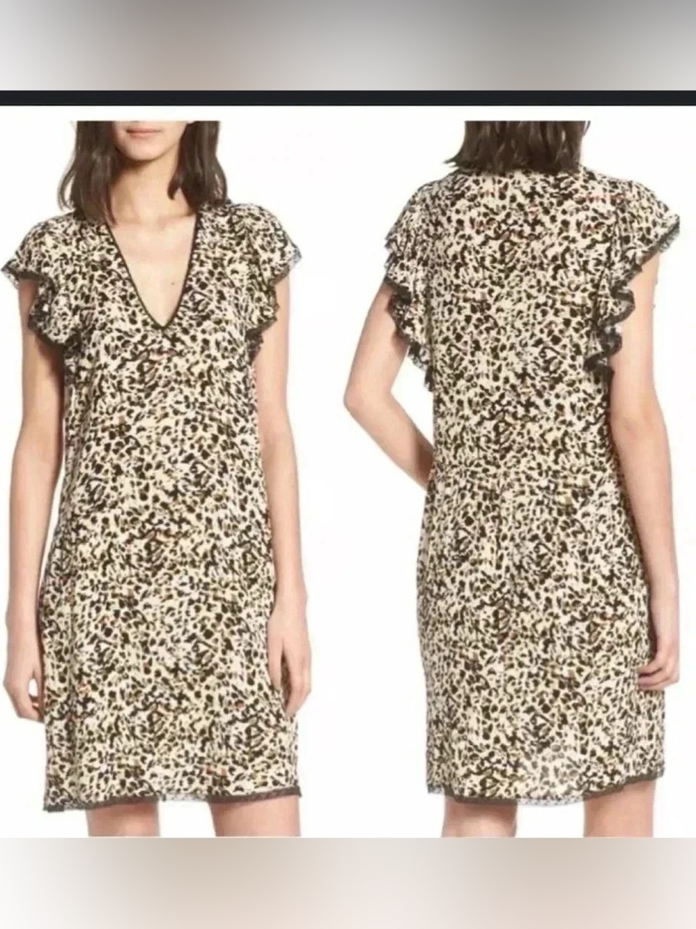 Zadig & Voltaire Leopard Print Dress